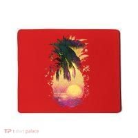 Retro Tropical Pineapple Mousepad thumb 0