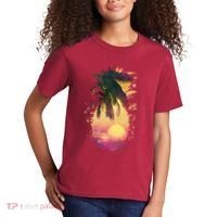 Retro Tropical Pineapple Kids T-Shirt thumb 2