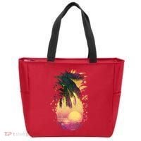 Retro Tropical Pineapple Tote Bag thumb 0