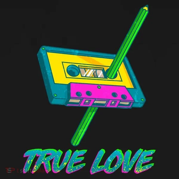 Retro True Love Doggie Tank