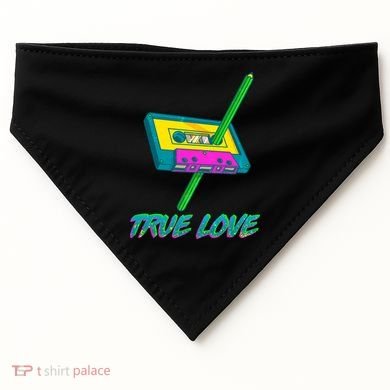 Retro True Love USA-Made Doggie Bandana