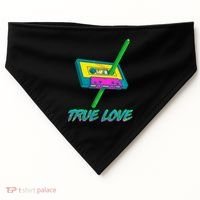 Retro True Love USA-Made Doggie Bandana thumb 0