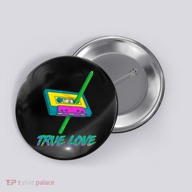 Retro True Love Button