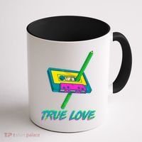 Retro True Love Coffee Mug thumb 1