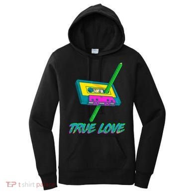 Retro True Love Women's Hoodie