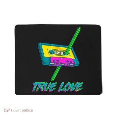 Retro True Love Mousepad