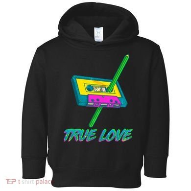 Retro True Love Toddler Hoodie