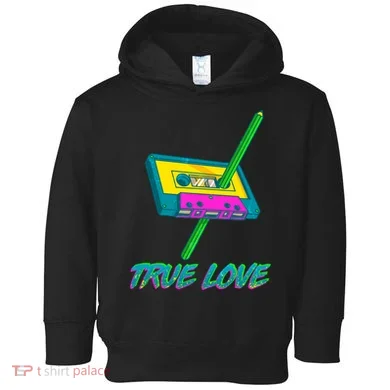 Retro True Love Toddler Hoodie