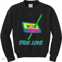Retro True Love Kids Sweatshirt thumb 0