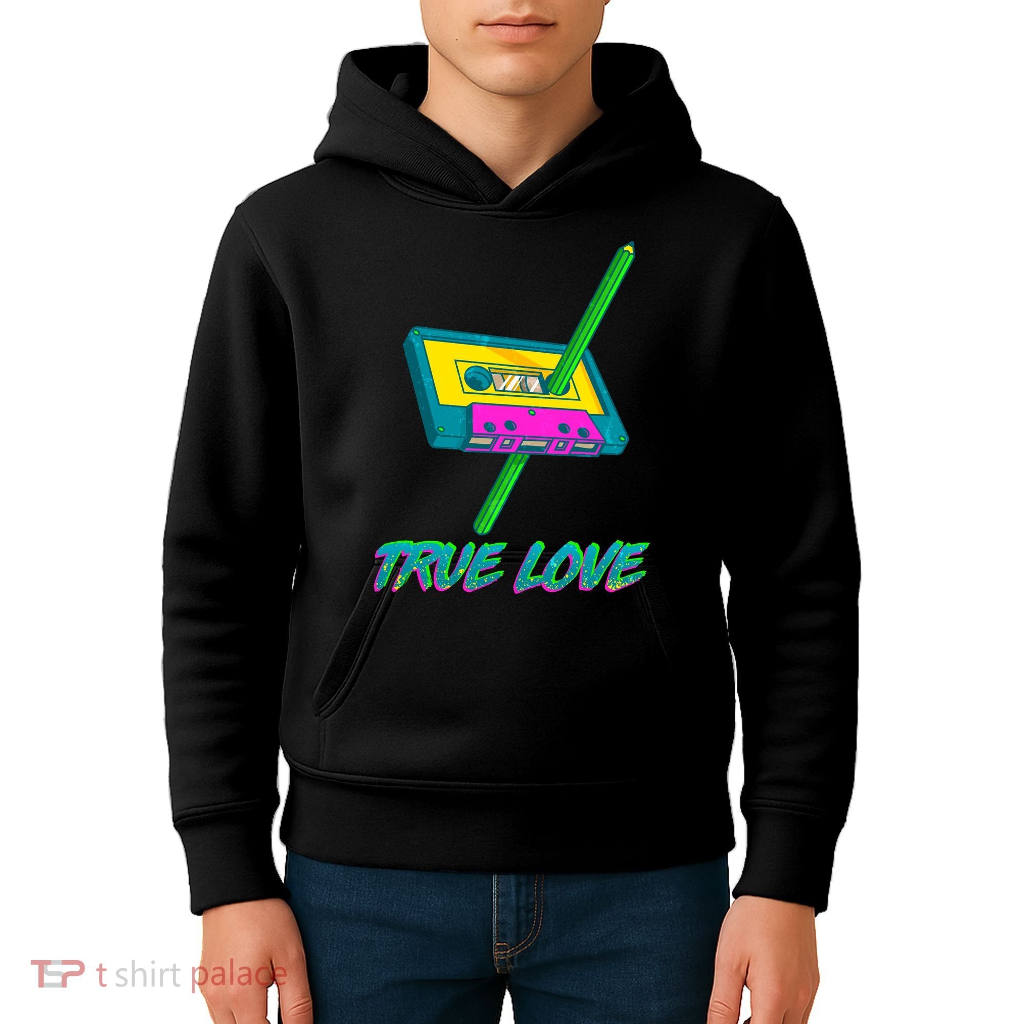 Retro True Love Kids Hoodie