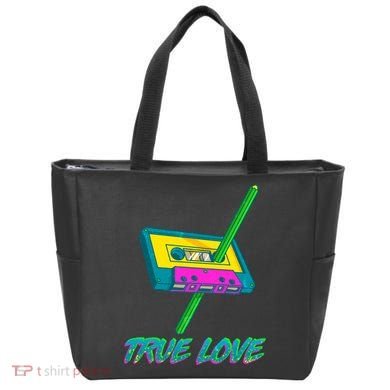 Retro True Love Tote Bag