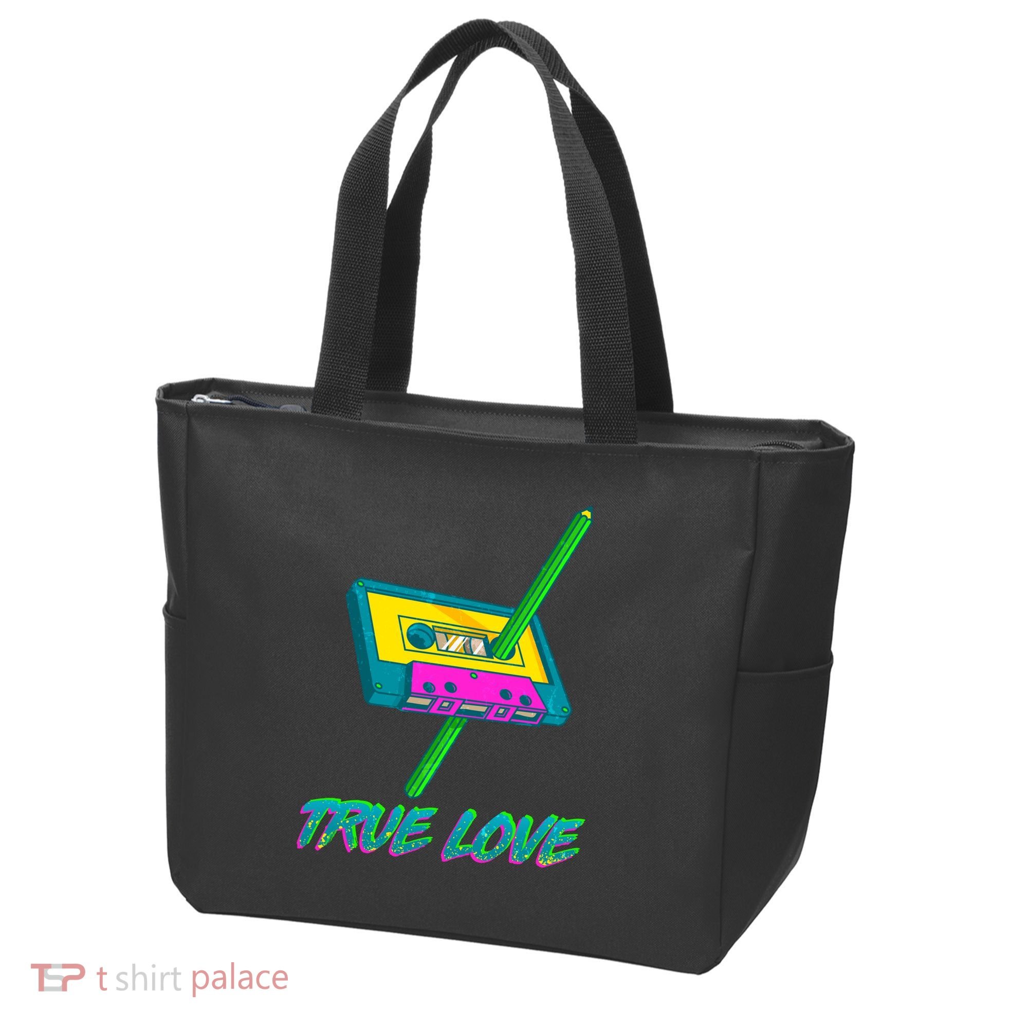 Retro True Love Tote Bag