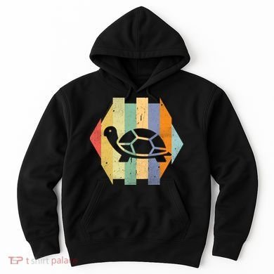 Retro Turtle Silhouette  Hoodie
