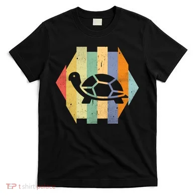 Retro Turtle Silhouette  T-Shirt