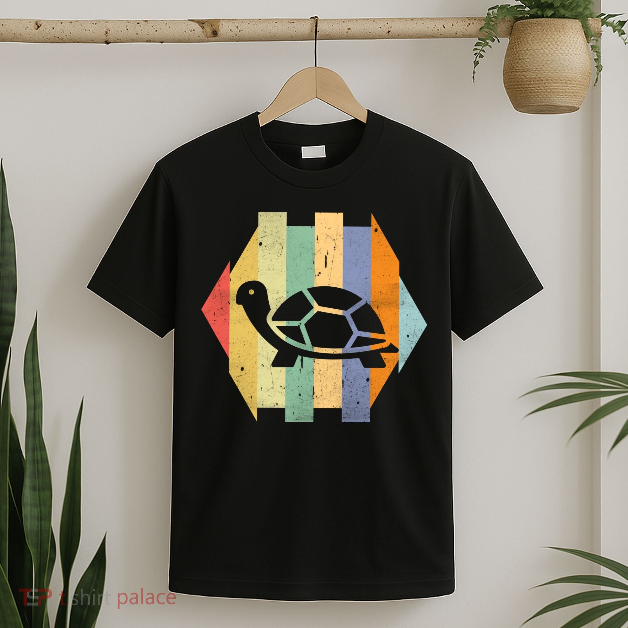 Retro Turtle Silhouette  T-Shirt