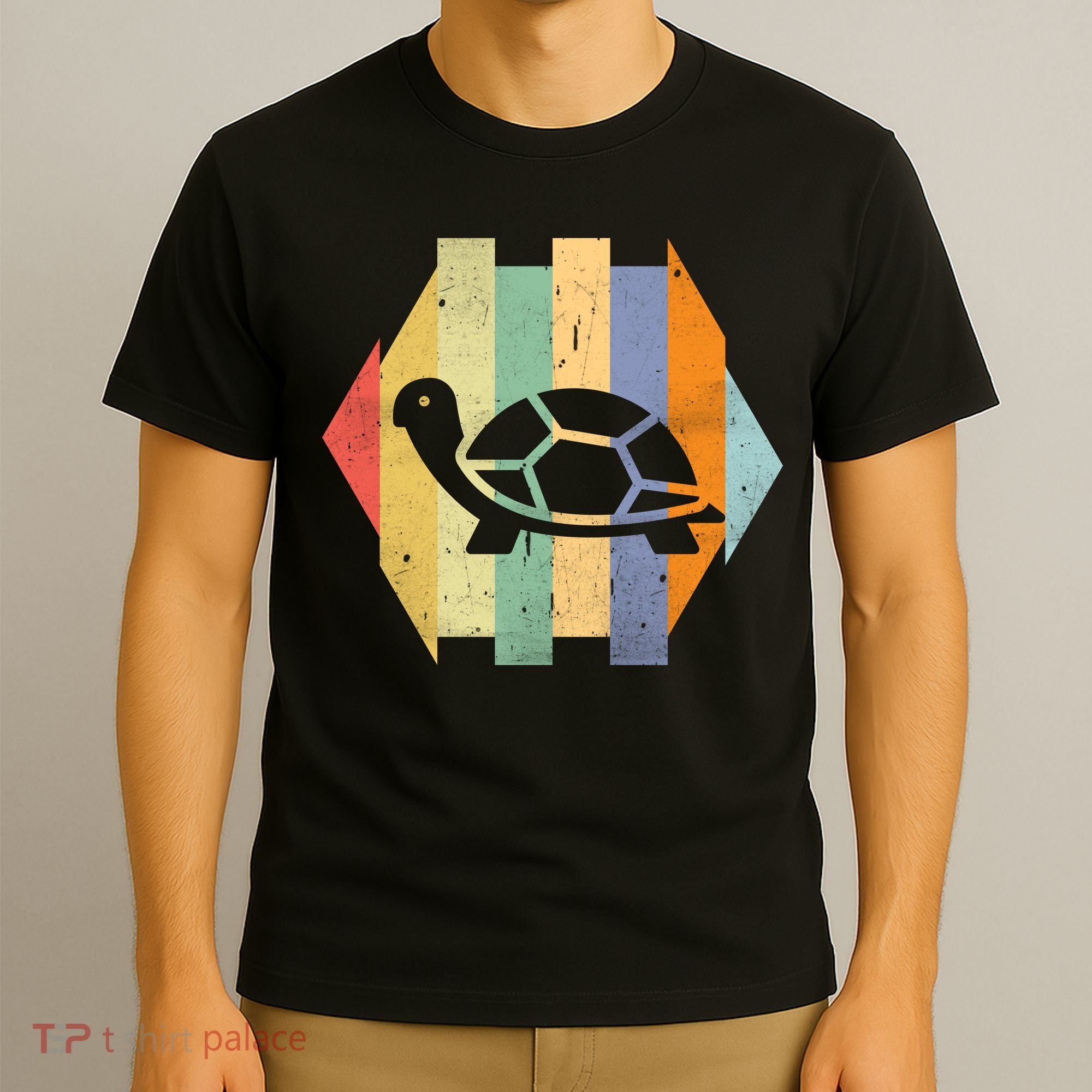 Retro Turtle Silhouette  T-Shirt