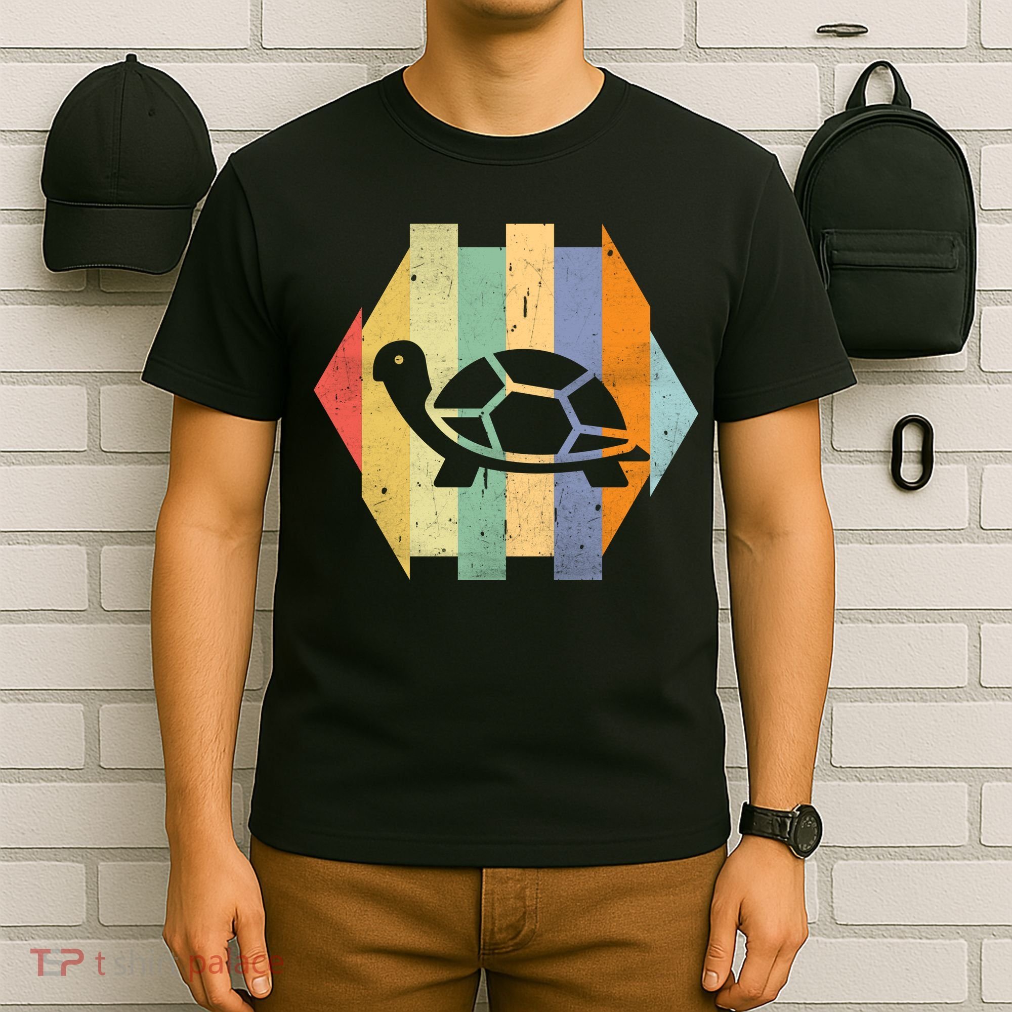 Retro Turtle Silhouette  T-Shirt