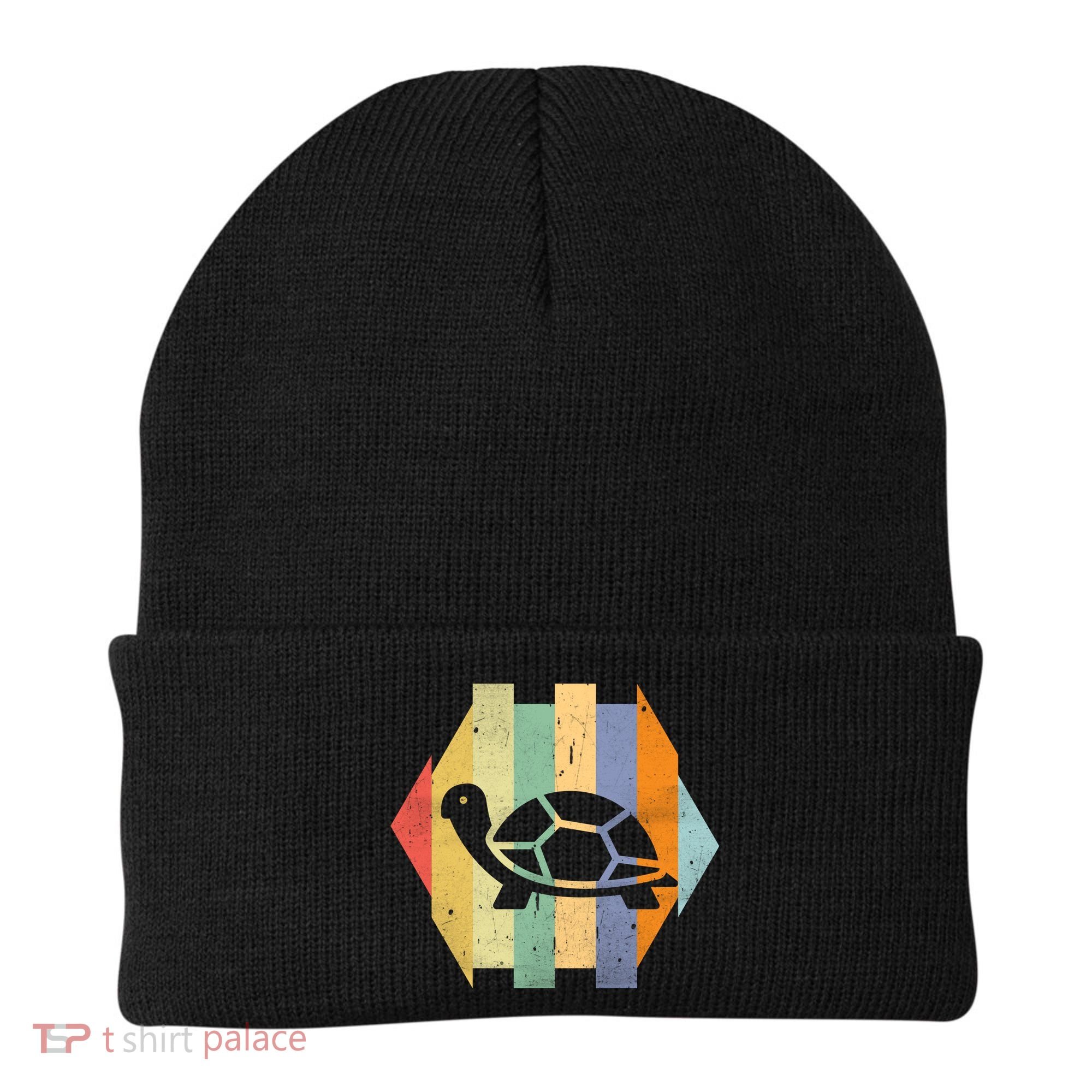 Retro Turtle Silhouette  Beanie
