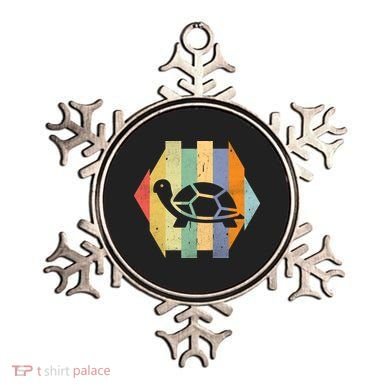 Retro Turtle Silhouette  Ornament