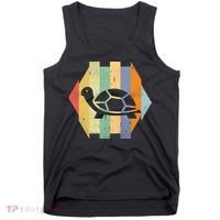 Retro Turtle Silhouette  Tank Top thumb 0