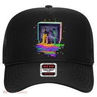 Retro TV Television Pixel Splatter Hat thumb 0