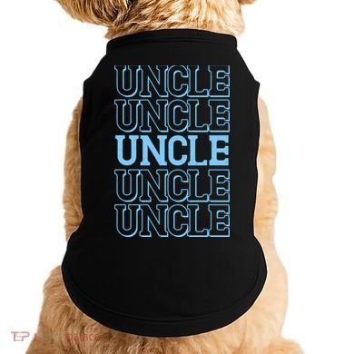 Retro Uncle Pattern Doggie Tank