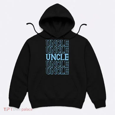 Retro Uncle Pattern Hoodie