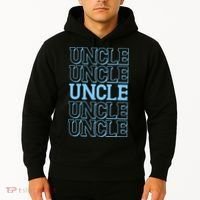 Retro Uncle Pattern Hoodie thumb 2