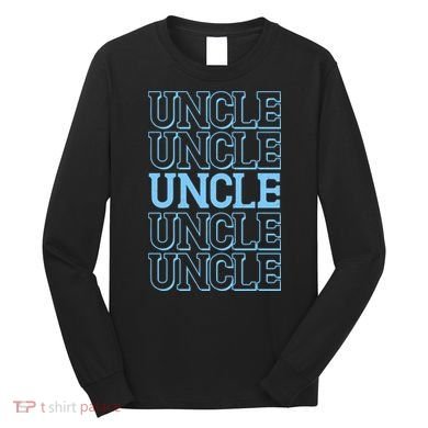 Retro Uncle Pattern Long Sleeve Shirt