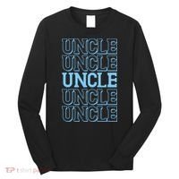 Retro Uncle Pattern Long Sleeve Shirt thumb 0