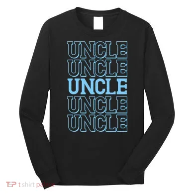 Retro Uncle Pattern Long Sleeve Shirt
