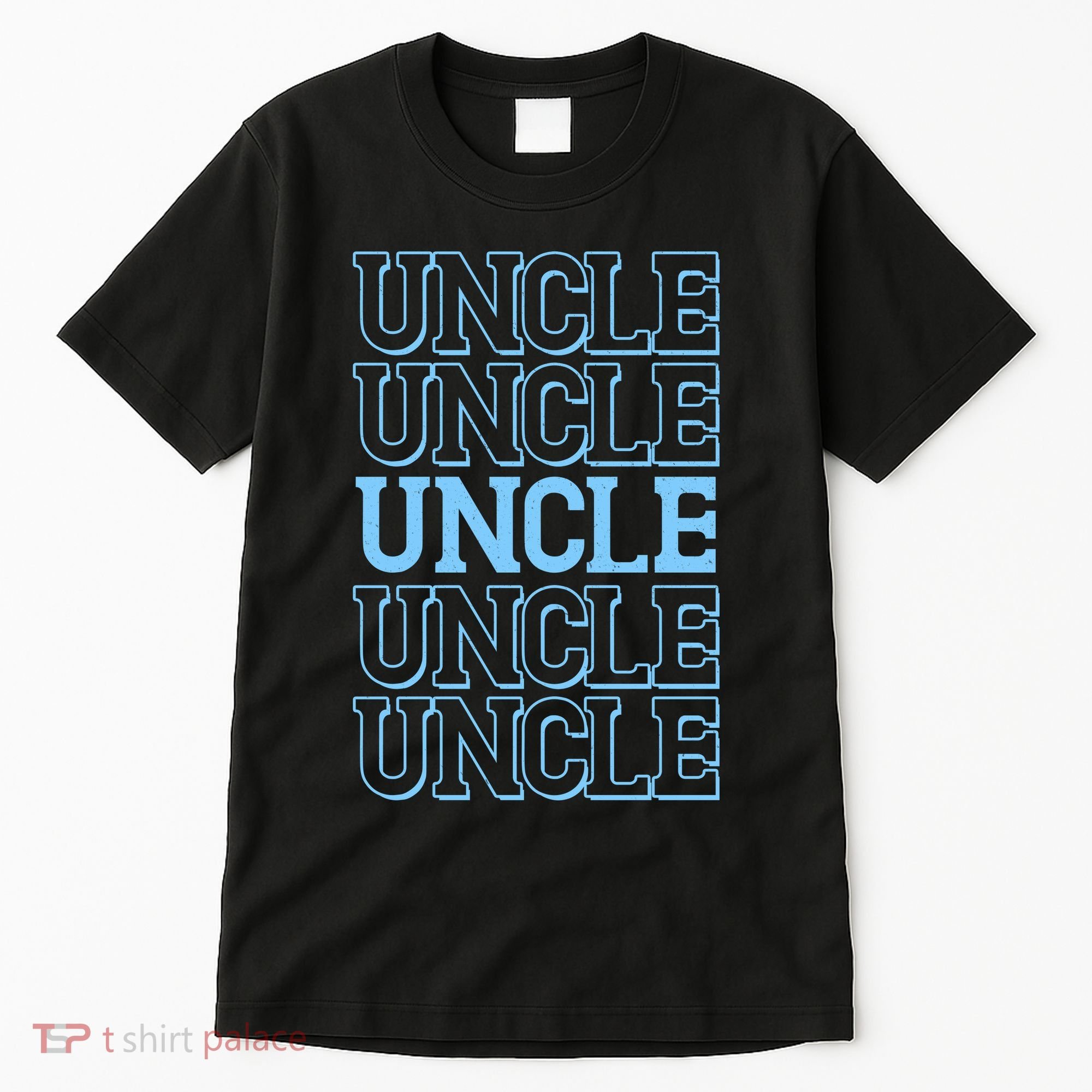 Retro Uncle Pattern Tall T-Shirt
