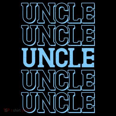 Retro Uncle Pattern Tall T-Shirt