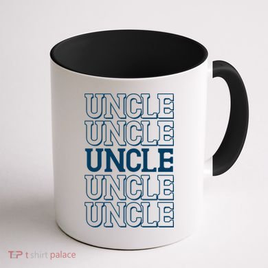 Retro Uncle Pattern Coffee Mug back