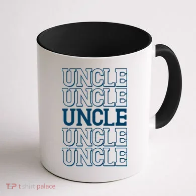 Retro Uncle Pattern Coffee Mug back