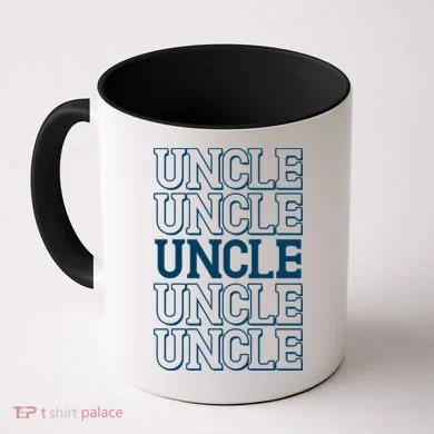 Retro Uncle Pattern Coffee Mug