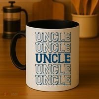 Retro Uncle Pattern Coffee Mug thumb 4