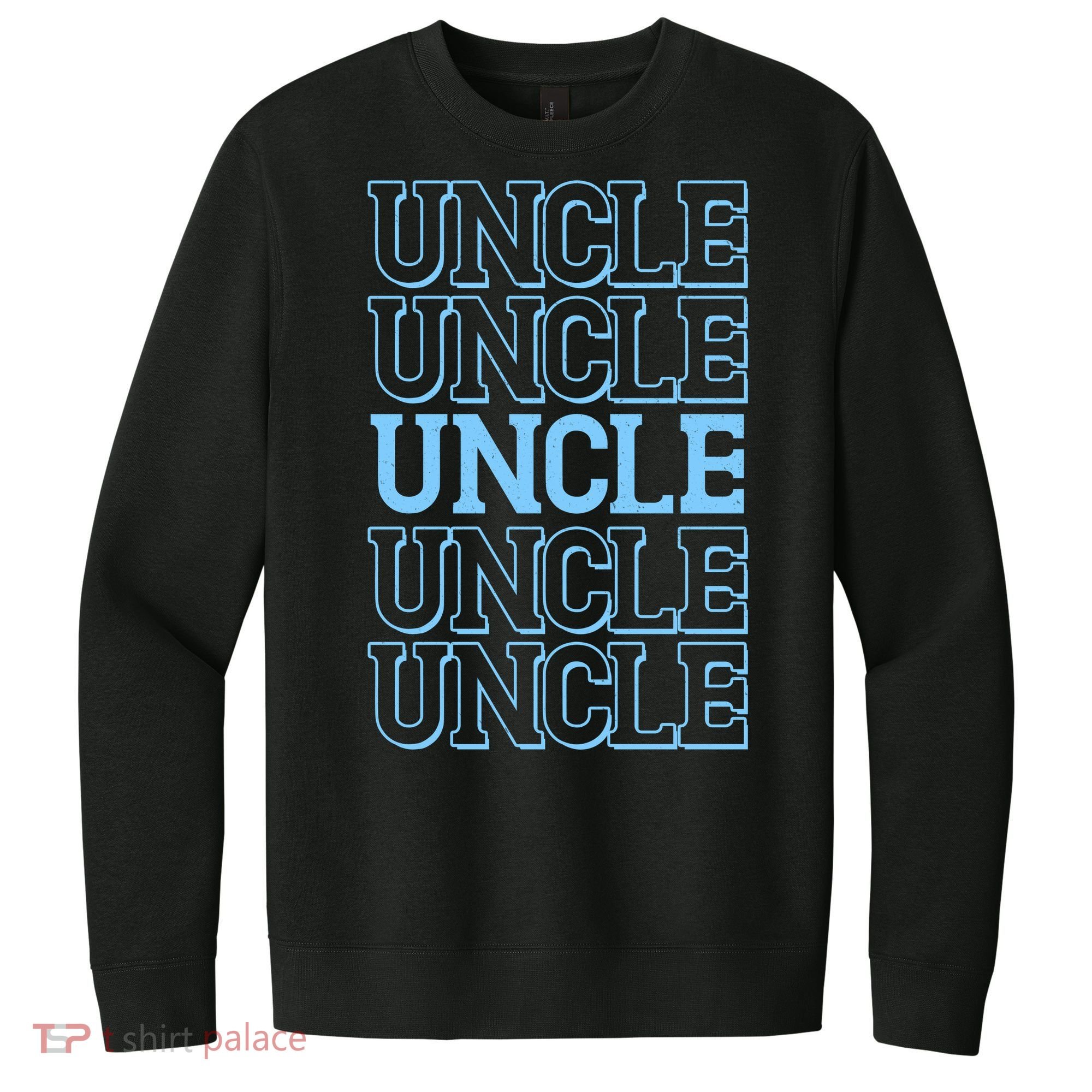 Retro Uncle Pattern V.I.T. Fleece Crew Sweatshirt