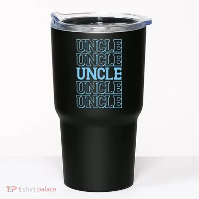 Retro Uncle Pattern Tumbler