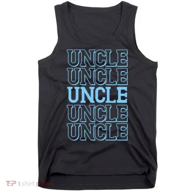 Retro Uncle Pattern Tank Top