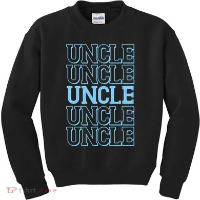 Retro Uncle Pattern Kids Sweatshirt