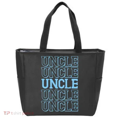 Retro Uncle Pattern Tote Bag