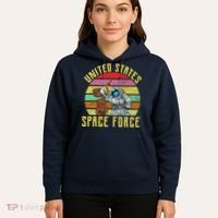 Retro United States Space Force Alien Hoodie thumb 5