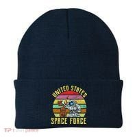 Retro United States Space Force Alien Beanie thumb 0