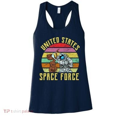 Retro United States Space Force Alien Women's Tank Top