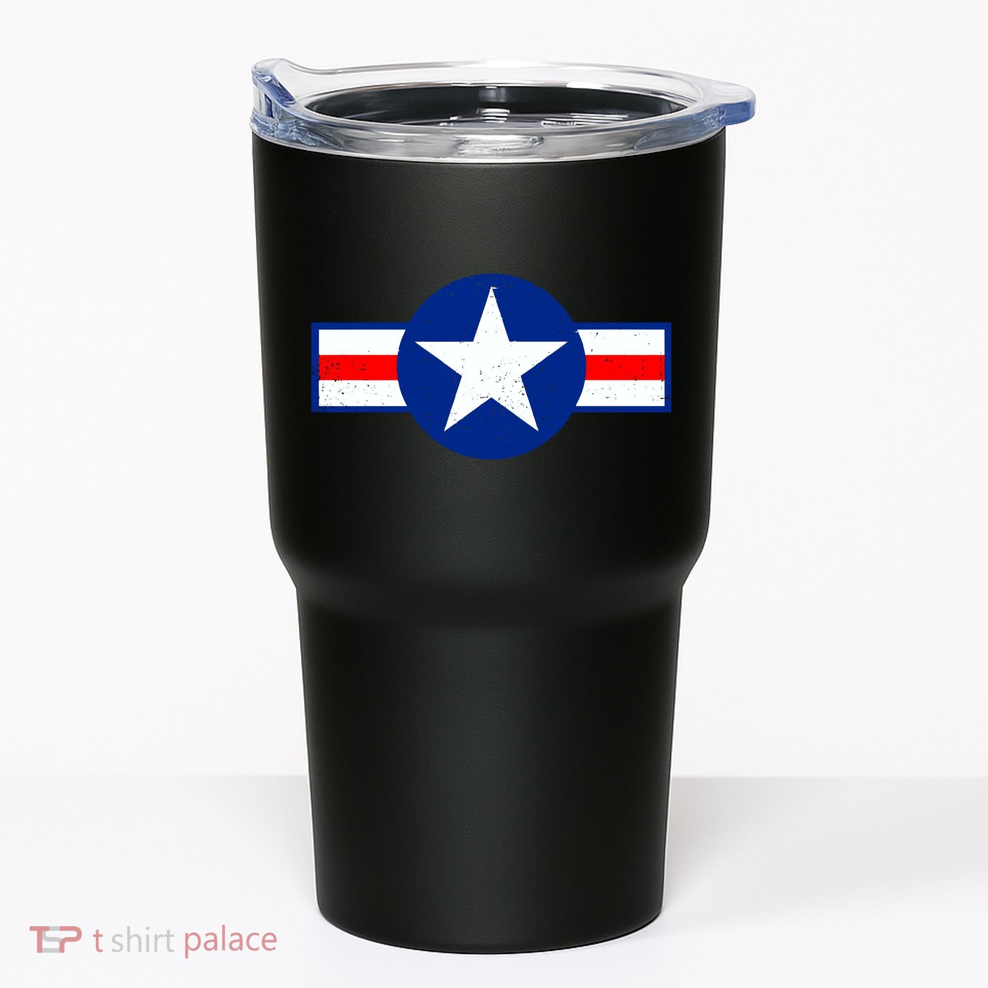 Retro US Army USA Star Logo Tumbler