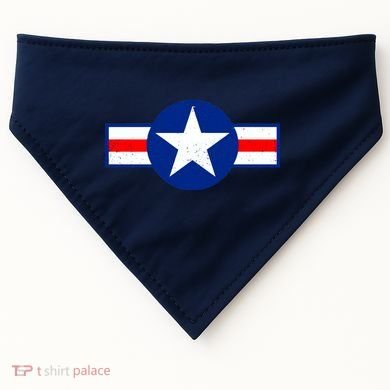 Retro US Army USA Star Logo USA-Made Doggie Bandana