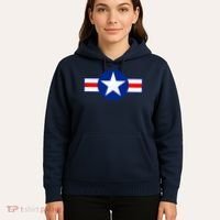 Retro US Army USA Star Logo Hoodie thumb 5