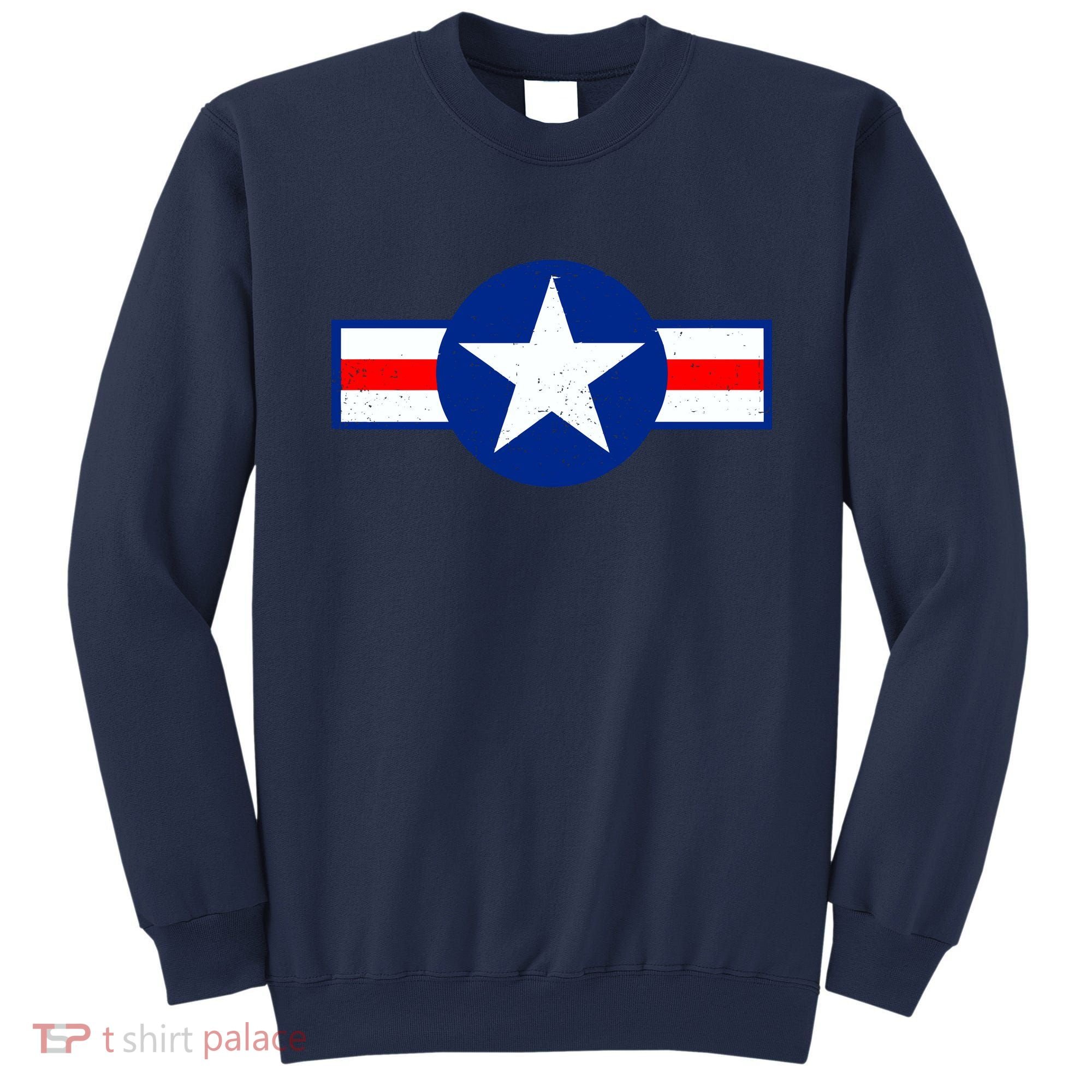 Retro US Army USA Star Logo Sweatshirt