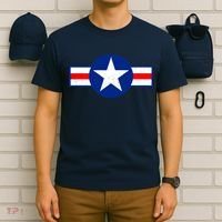 Retro US Army USA Star Logo T-Shirt thumb 6